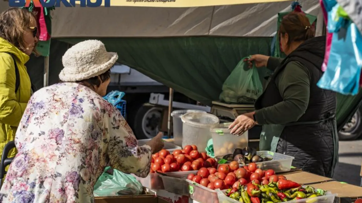В Краснодаре открылась седьмая ярмарка выходного дня