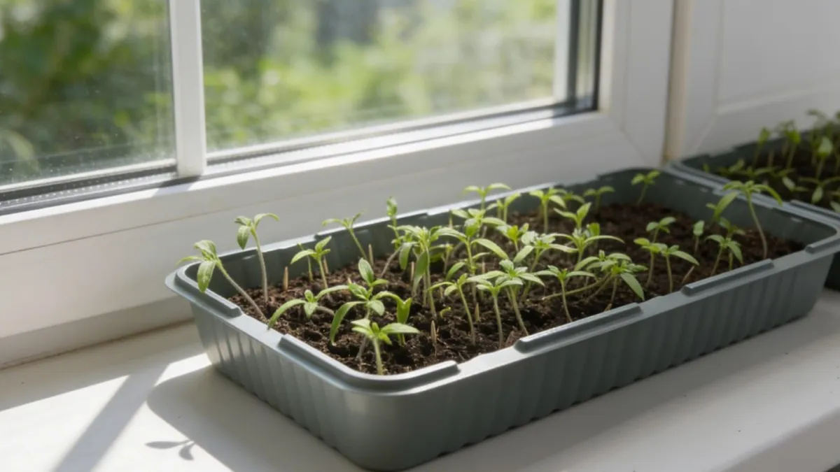 Жена запретила ставить рассаду на кухне, и я вывел формулу посева: 12 культур, которые растут без ламп и не вытягиваются — делюсь расчетами