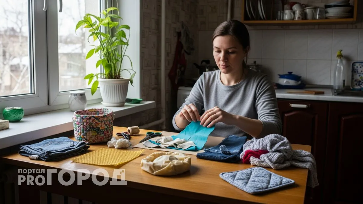 Старые лоскутки ткани превращаю в такие полезности что гости спрашивают где купить