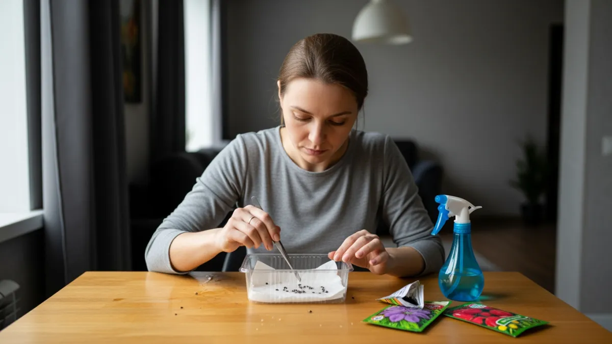 Туалетная бумага вместо снега: необычный способ посева — дружные всходы без колпачков