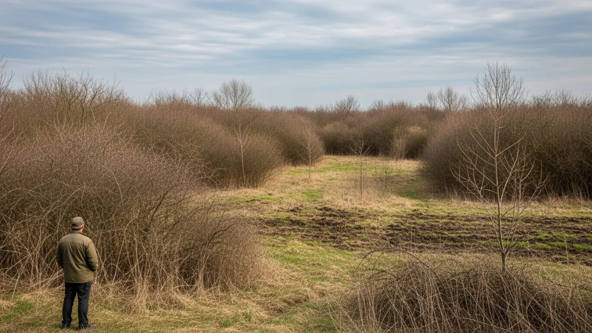 Фермер проигнорировал суд: 17 гектаров заросли кустарником
