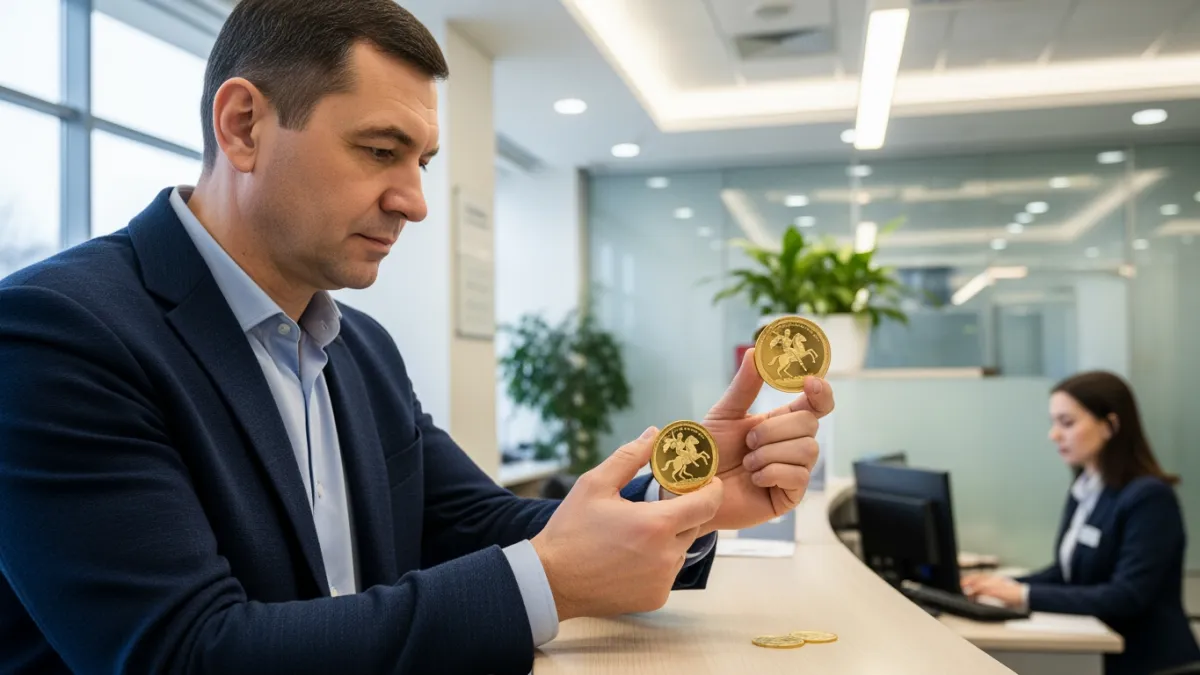 Кубанцы потратили 270 миллионов рублей на золотые монеты