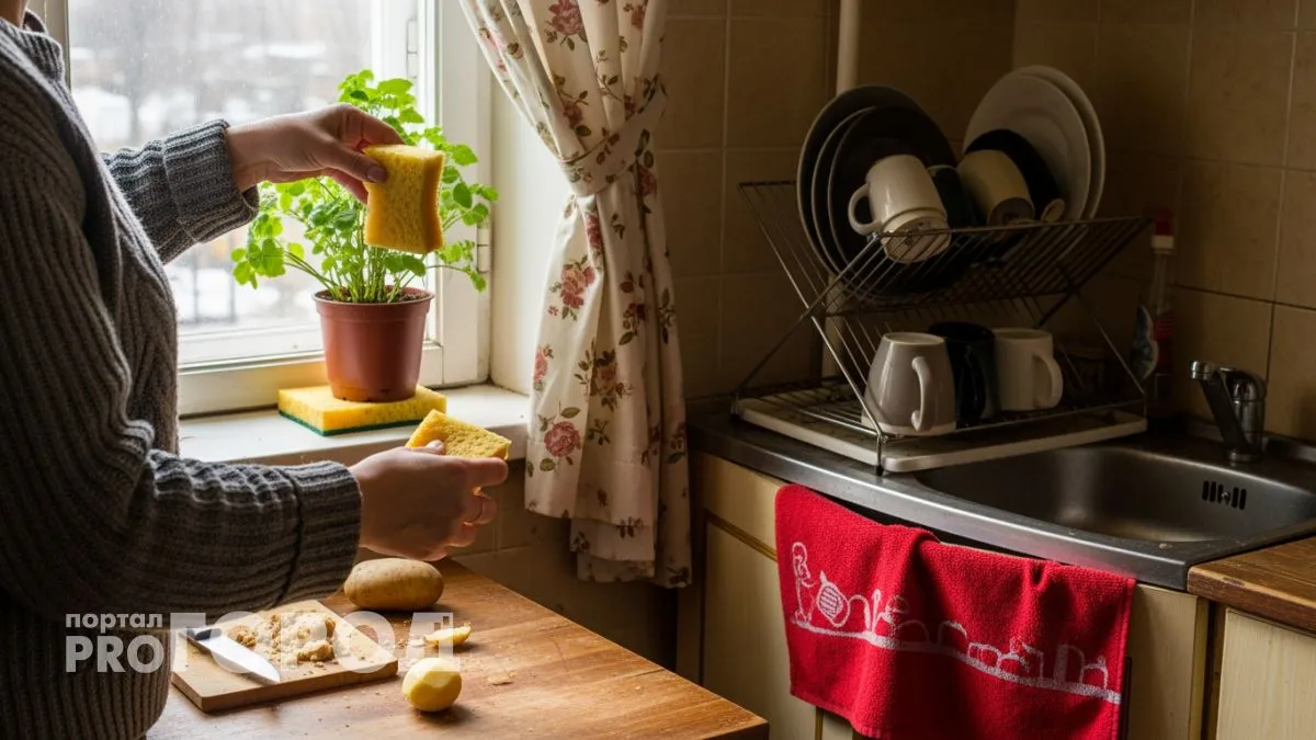 Свекровь показала гениальный способ использовать старые губки и теперь я экономлю на покупке новых