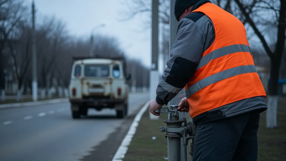 Камера засняла отражение атаки дронов в Анапе в 4:48 утра