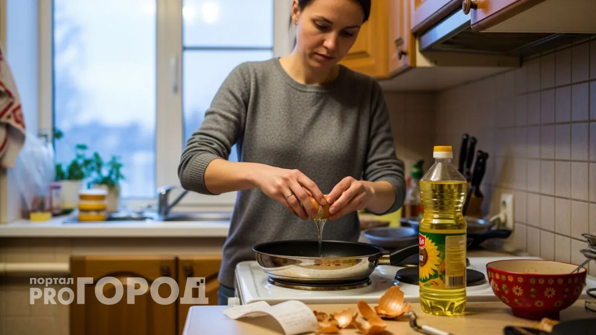 Почему яйца на подсолнечном масле становятся резиновыми и какое масло спасет завтрак