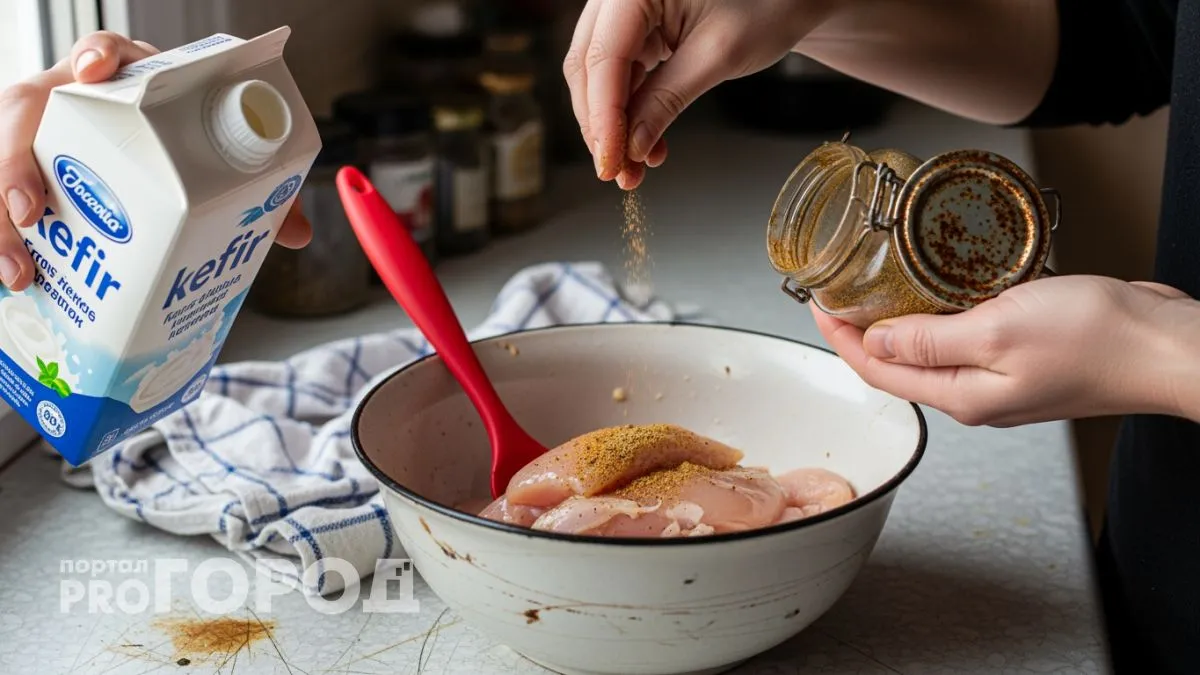 Немецкий трюк с кефиром превратил мою жесткую курицу в деликатес: теперь мясо тает во рту как масло
