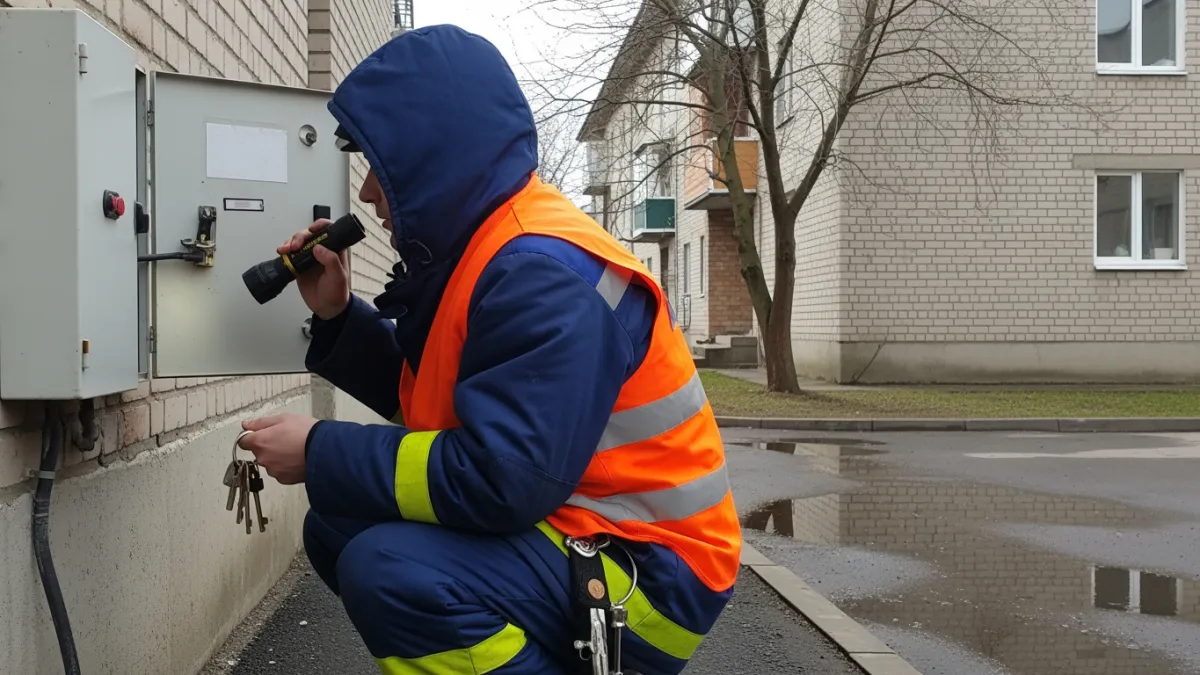 14 улиц Краснодара погрузились в темноту из-за аварии на линии