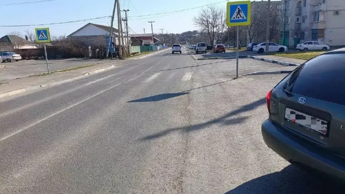 Водитель на «зебре» сбил маму с полуторагодовалой дочкой