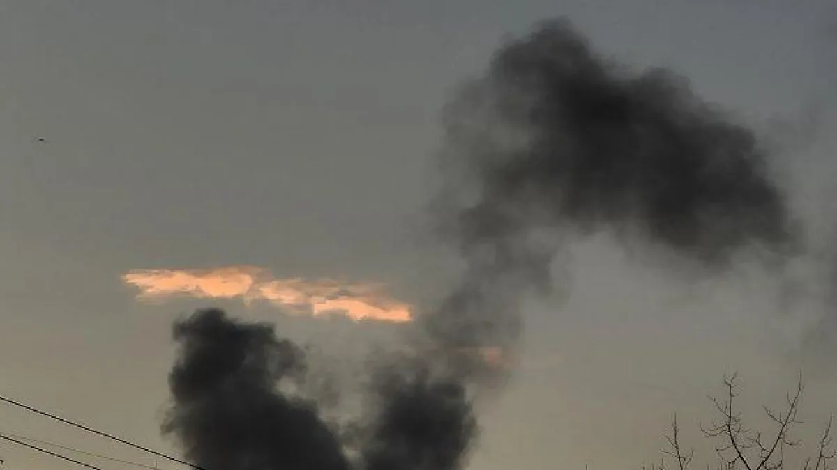 Сбитый украинский дрон поджёг нефтебазу в Лабинске