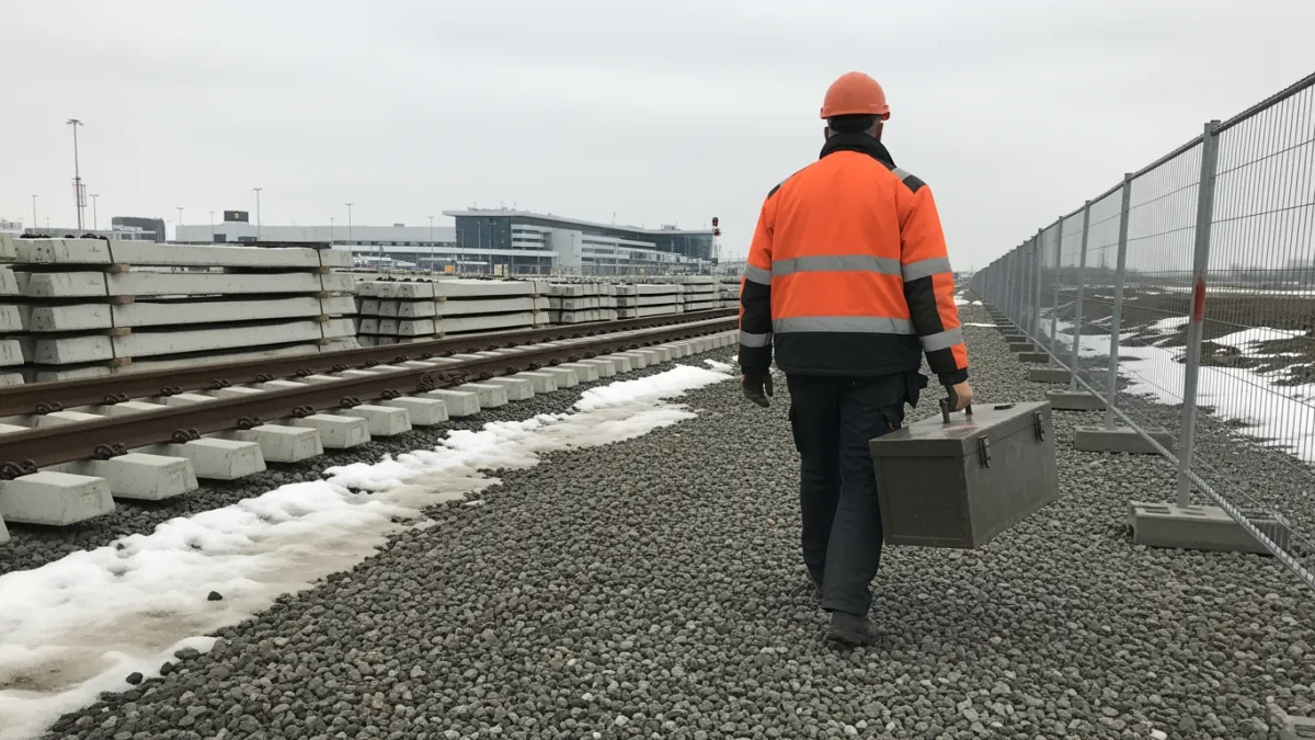 РЖД построили 8,6 км путей к аэропорту Анапы и ждут возобновления полетов