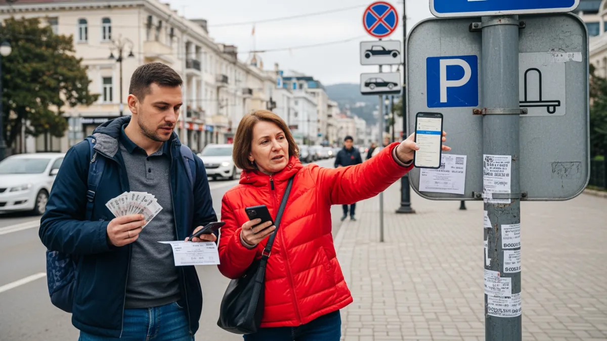 В Сочи парковка подешевела с 60 до 41 рубля