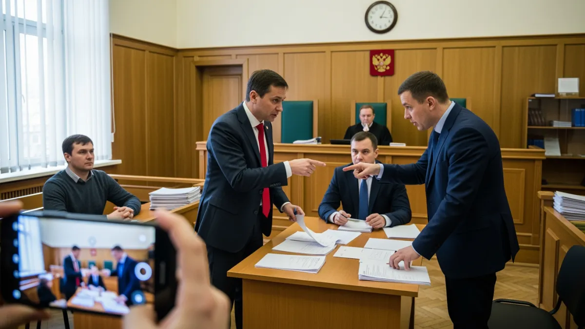 Адвокаты поссорились в суде по делу убитых аниматоров