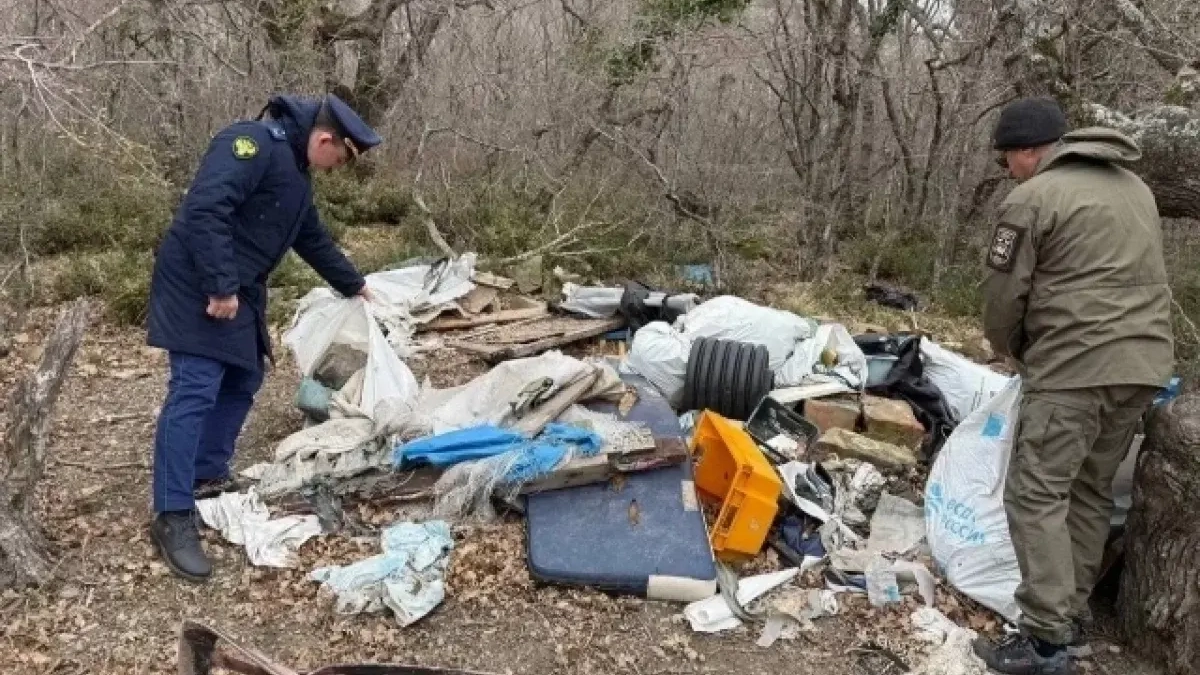 В заповеднике «Утриш» обнаружили свалки после самовольного сноса построек