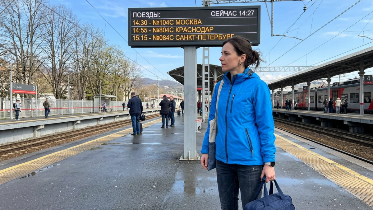 «Ласточки» в Сочи меняют расписание на месяц из-за ремонта путей