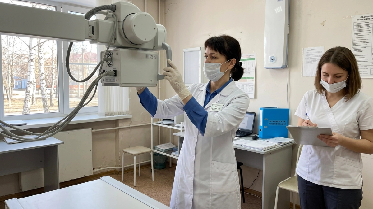 В детской поликлинике Краснодара открыли рентген-кабинет на 23 тысячи обследований в год