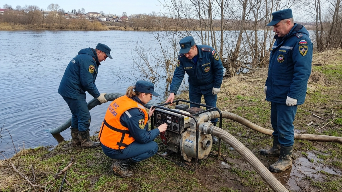 Кубань готовится к паводкам: мотопомпы и спасатели уже в готовности