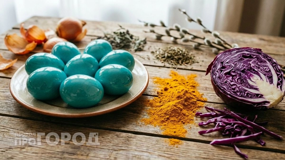 Бирюзовые яйца к Пасхе: цвет весеннего неба, который покорил соцсети