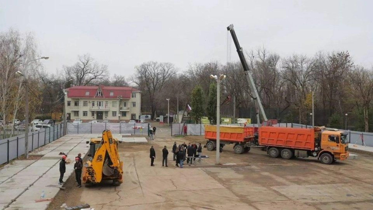 Стадион для пляжных видов спорта в Краснодаре встал из-за трагедии с инвестором