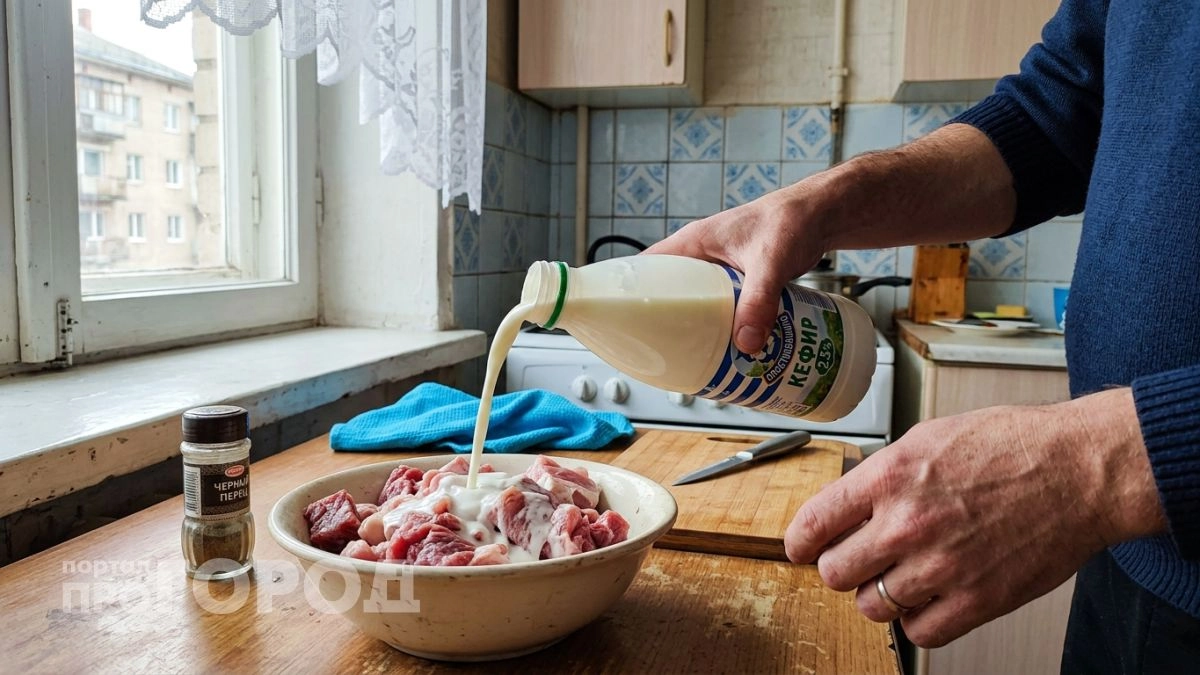 Дешёвый жёсткий кусок мяса стал мягче телятины после одного ресторанного приёма