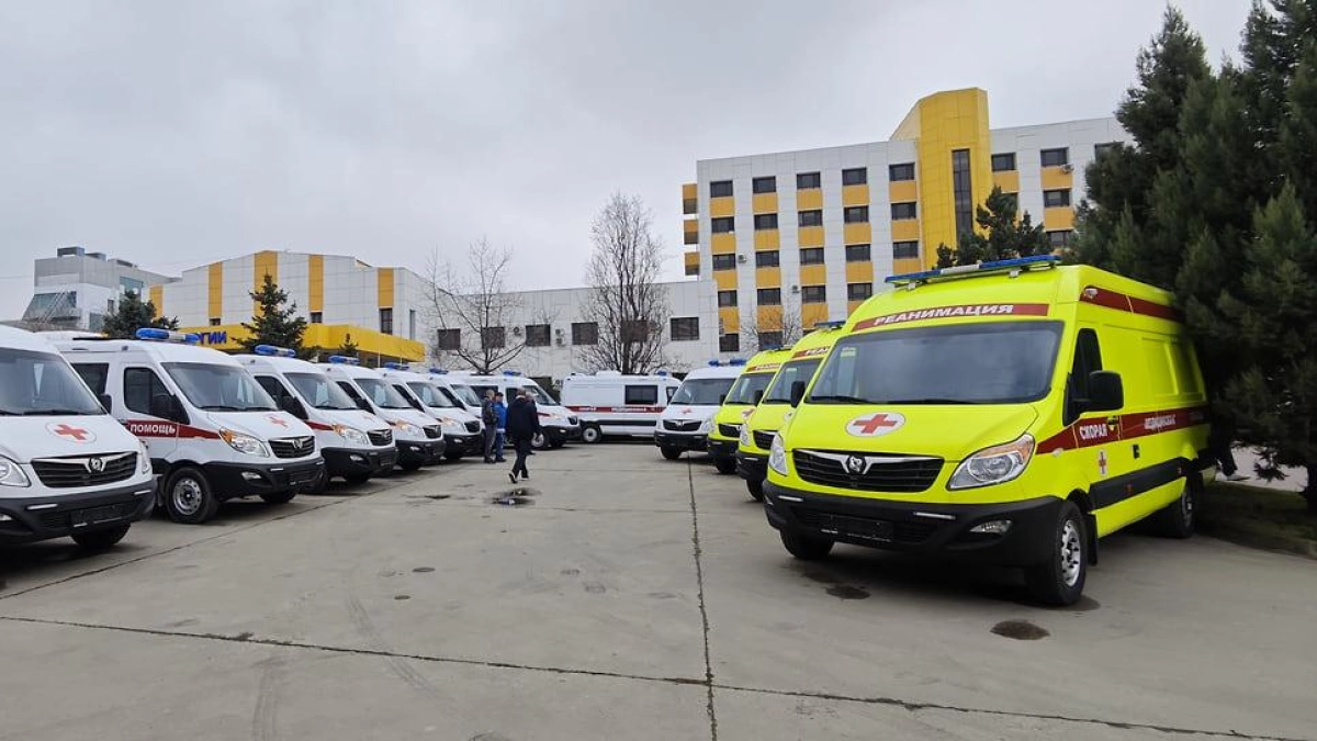 Кубань передала 48 машин скорой помощи в 36 муниципалитетов