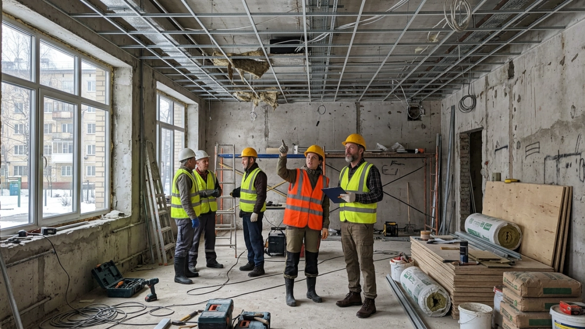 Аварийную школу в Екатериновке ремонтируют за 300 млн: ученики ездили 13 км