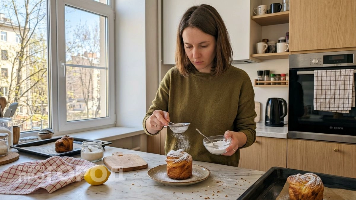 Перешла на краффин к Пасхе 2026 — слоистый, воздушный, а главное мягкий даже через неделю без глазури