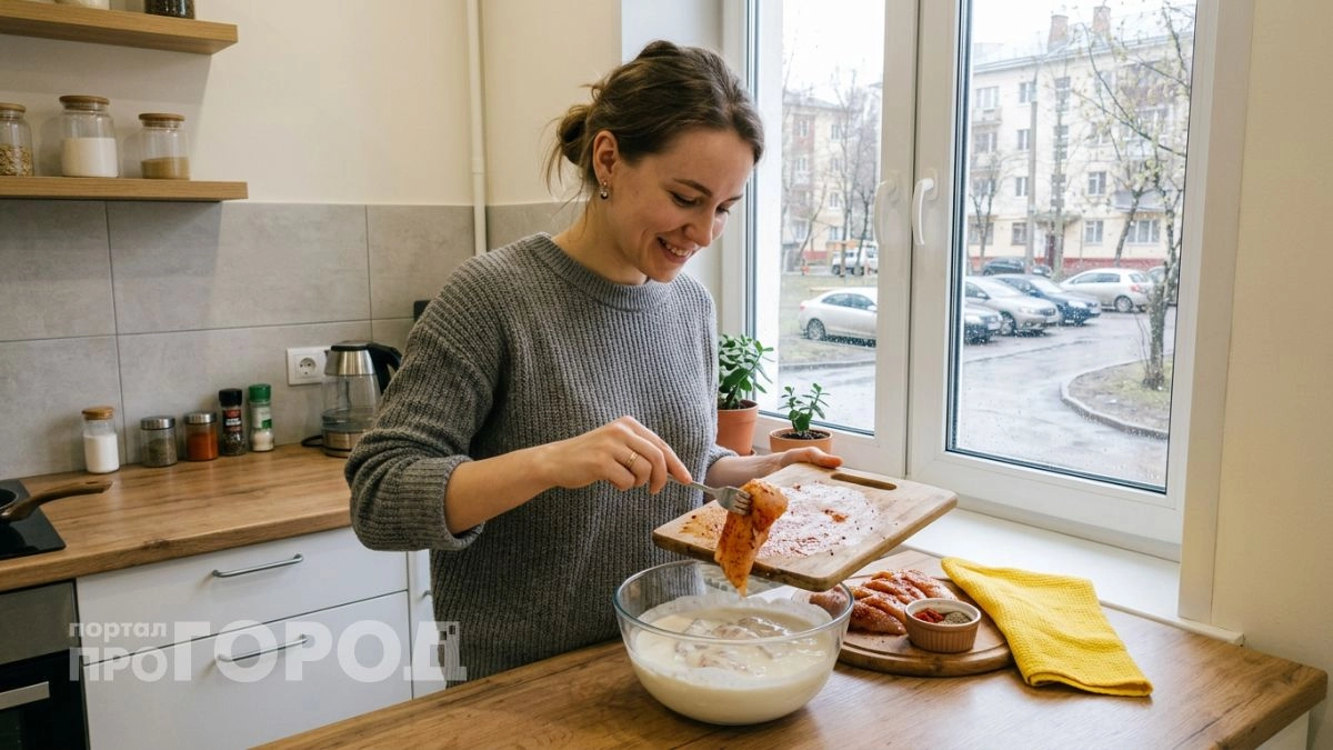 Добавляю в курицу стакан кефира по-немецки и мясо становится таким мягким что тает на языке как масло