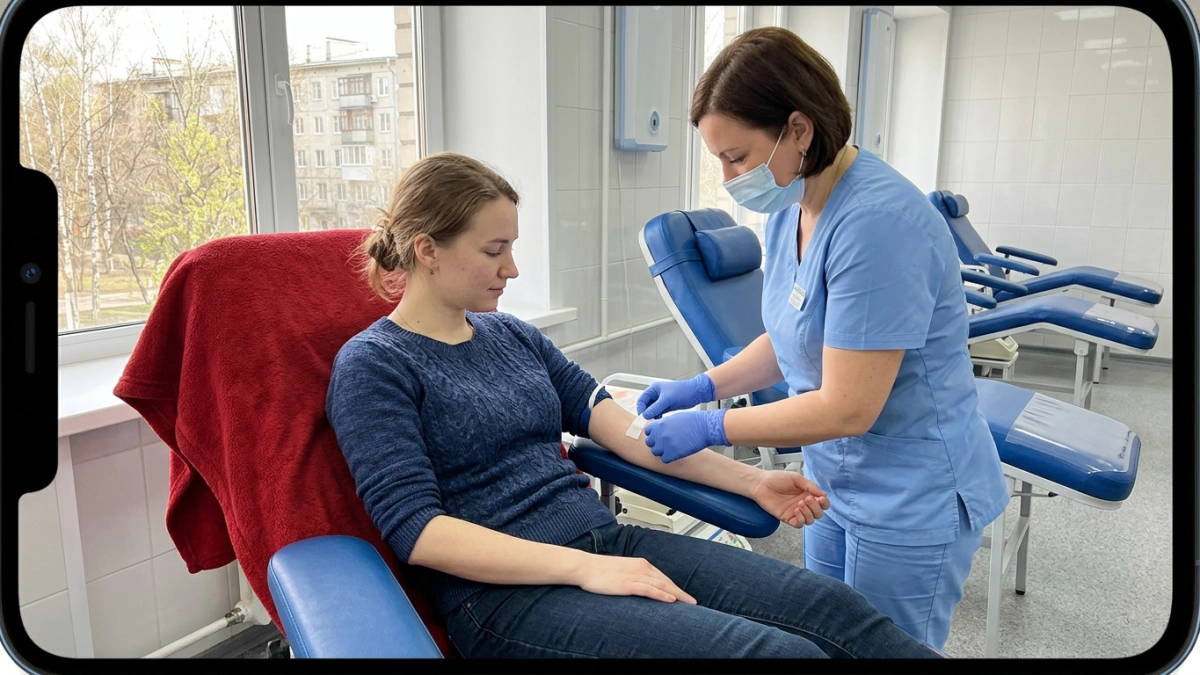 50 волонтёров сдадут 30 литров крови для бойцов СВО в Краснодаре