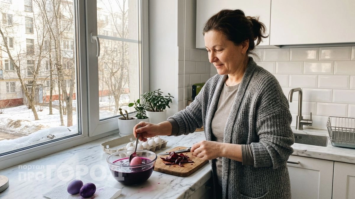 Забыла про луковую шелуху навсегда — крашу пасхальные яйца свёклой и каждый раз получаю глубокий богатый цвет