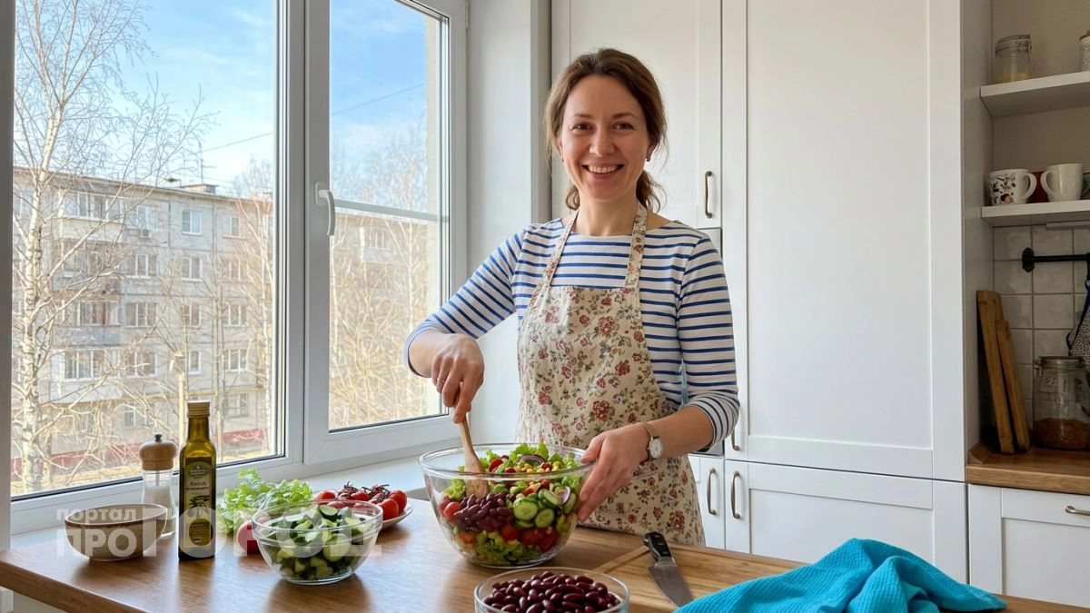 Три продукта из холодильника, ни минуты у плиты — этот салат на скорую руку теперь готовлю через день