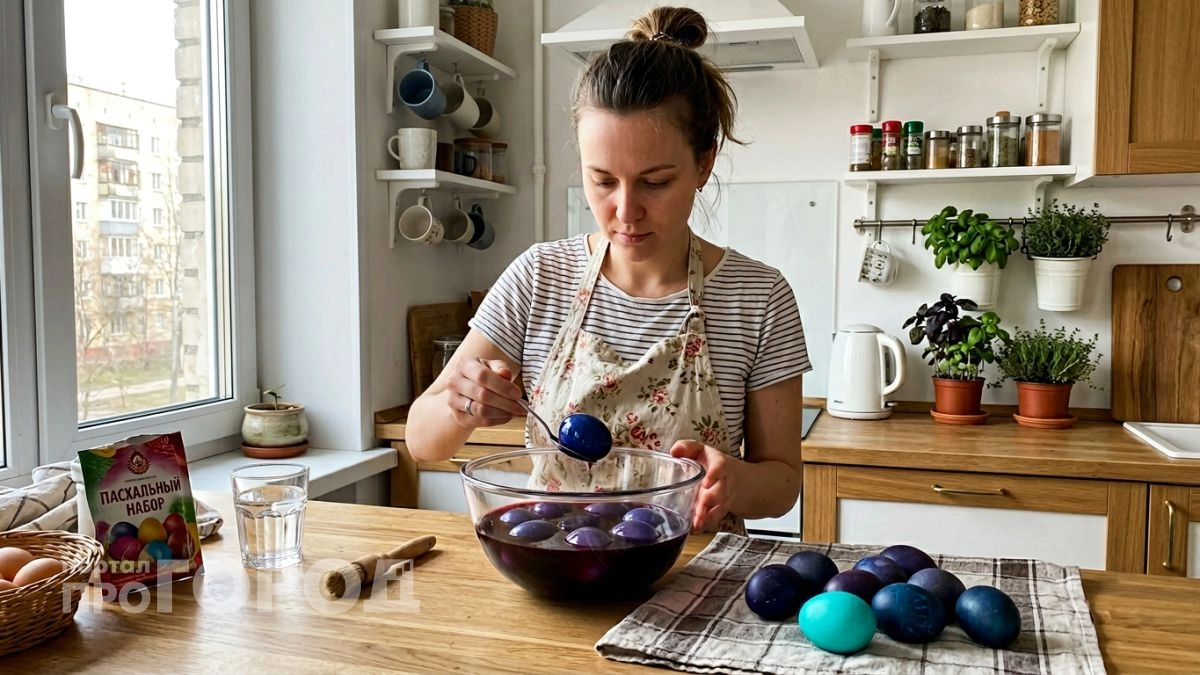 Просто варю краснокочанную капусту и опускаю яйца — через час они сияют как фиолетовый космос