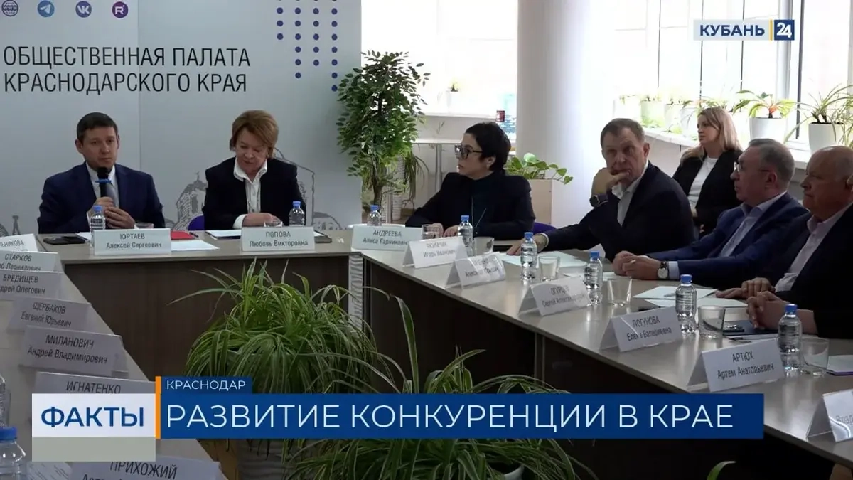 На Кубани утвердили «дорожную карту» развития конкуренции до 2030 года