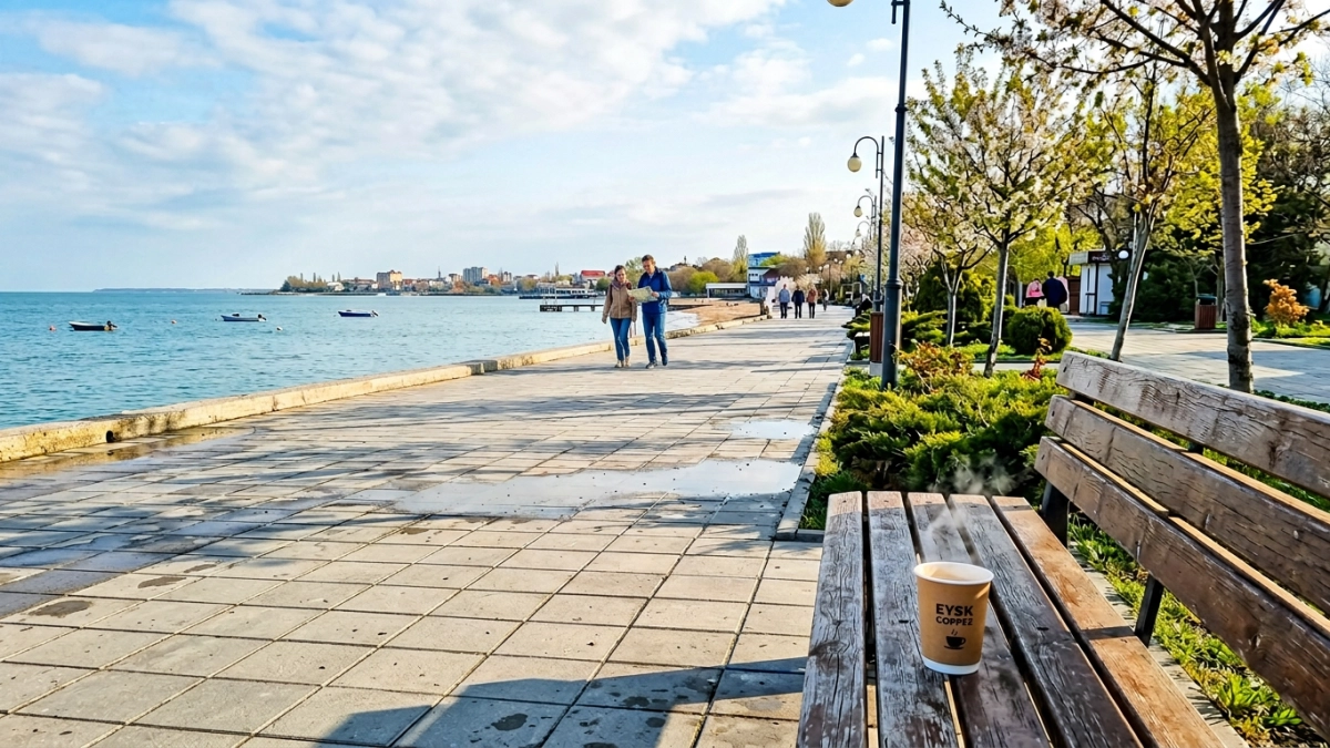 Ейск возглавил рейтинг курортов России по длительности отдыха в апреле