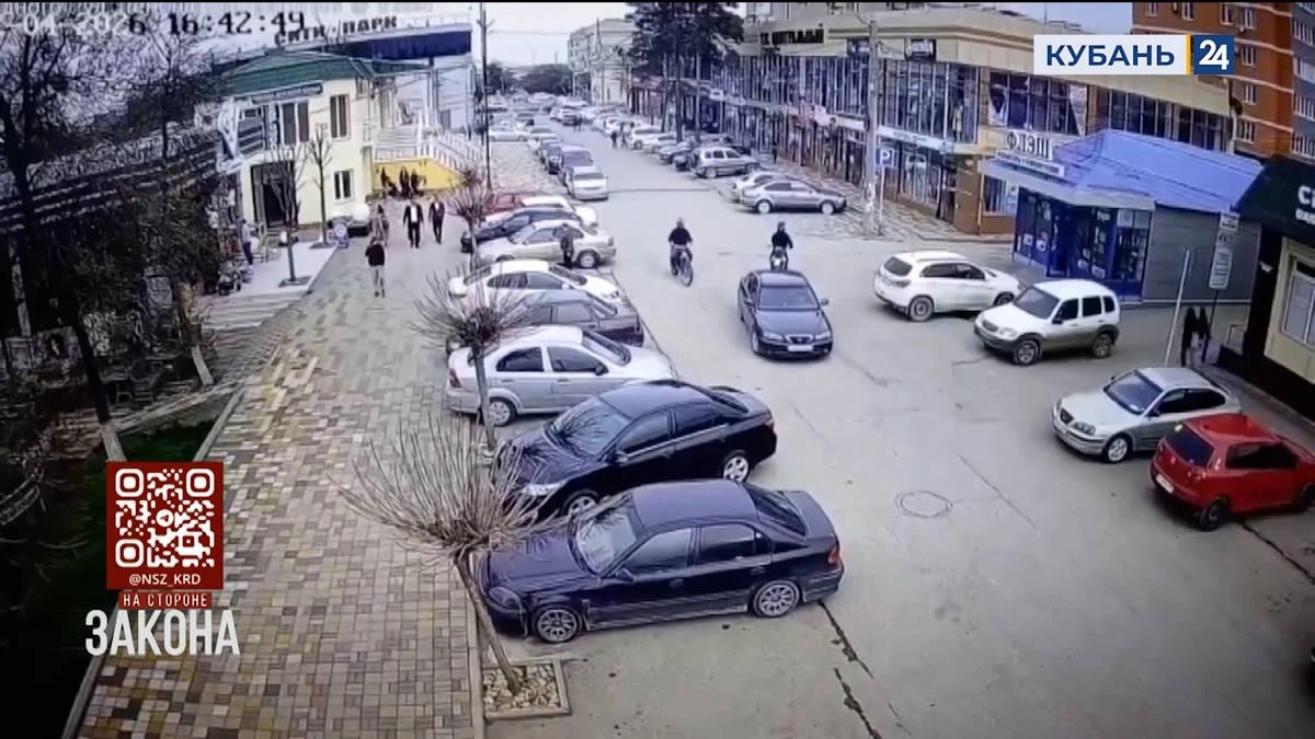 Подростки устроили байк-шоу в парке Крымска: один попытался сбежать