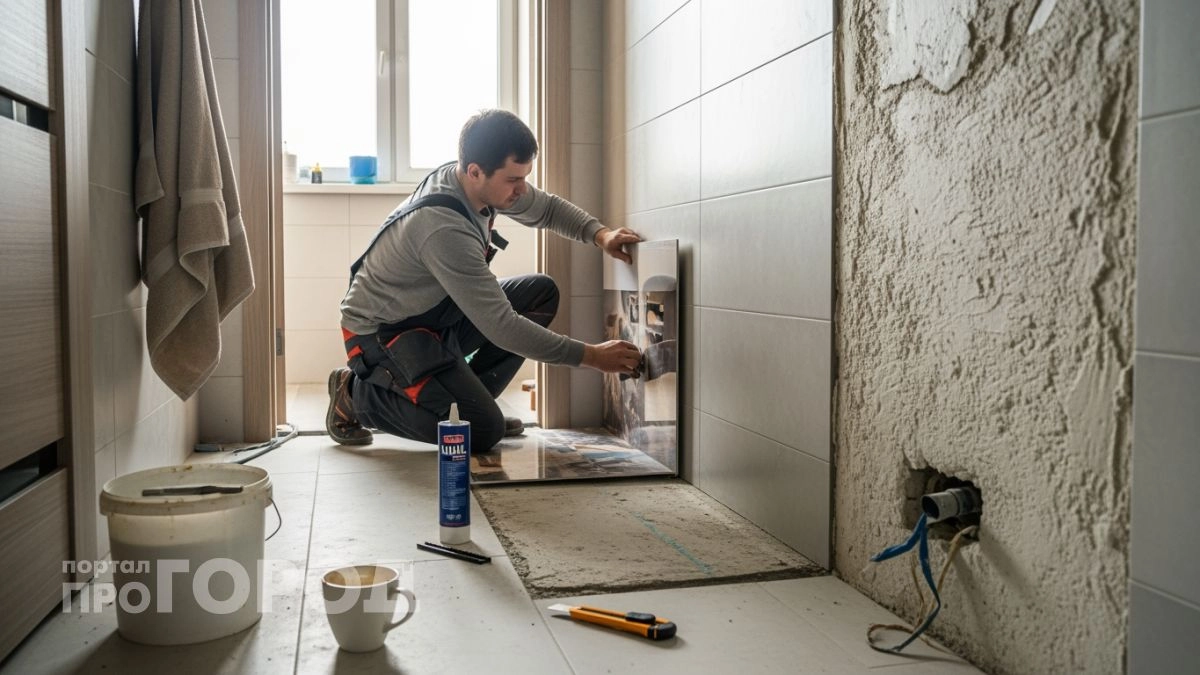 Больше никакой плитки в ванной: я нашел материал втрое дешевле, который монтируется за день и выглядит дорого