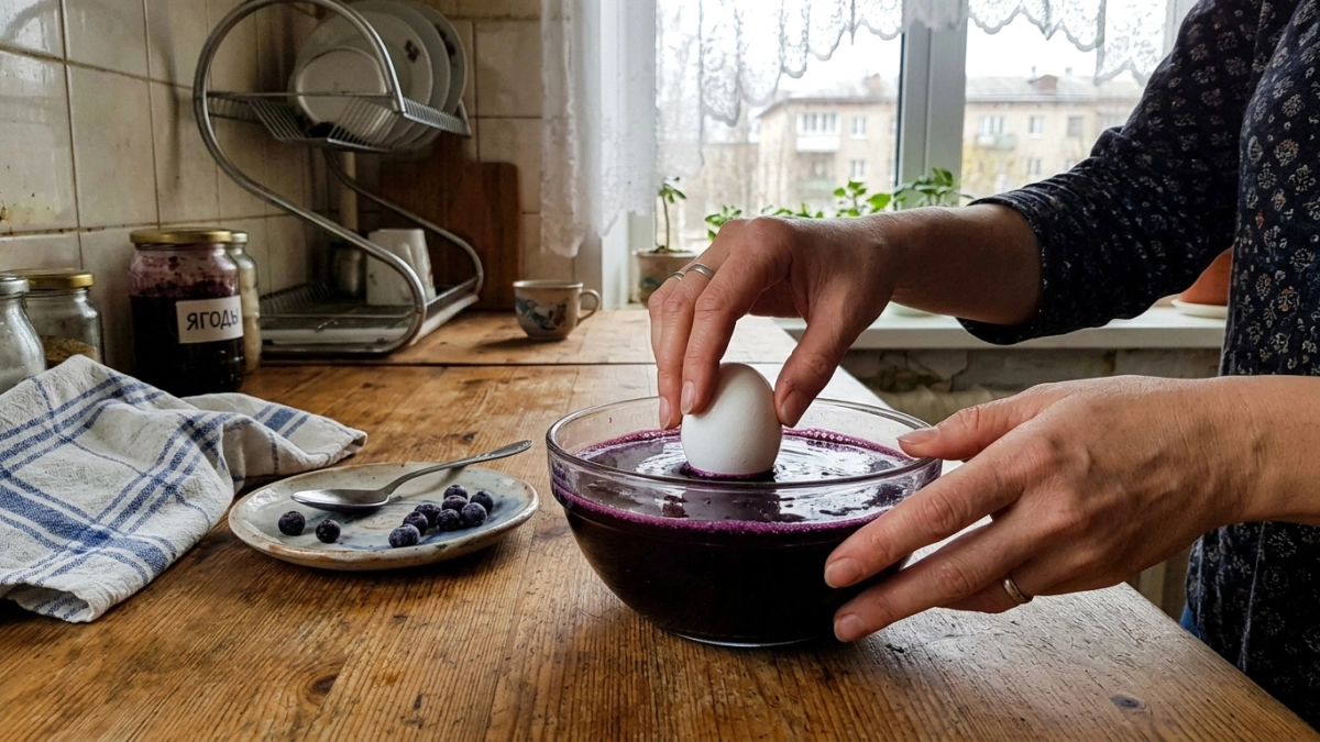 Гости ахнут от космического цвета яиц: этот продукт сделает яйца фантастически красивыми — попробуйте прямо сейчас