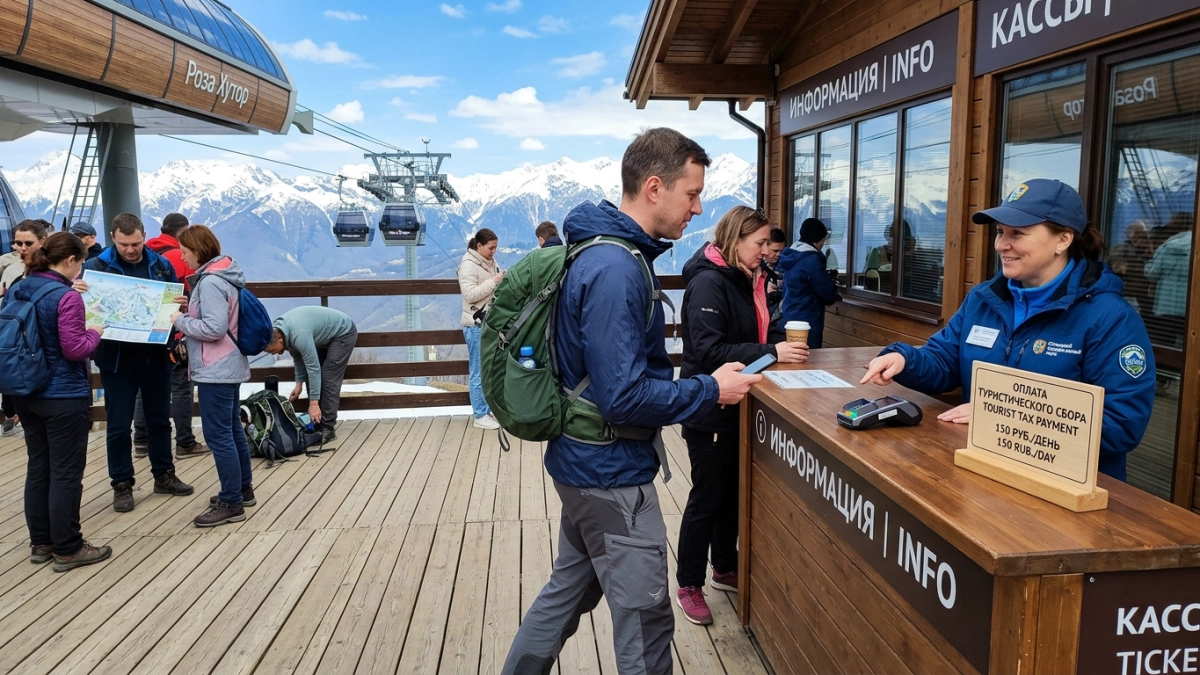 Посещение Красной Поляны и «Розы Хутор» станет платным с мая 2026 года