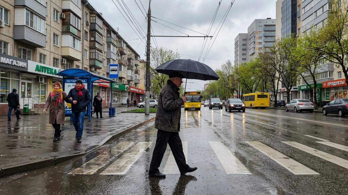 В Краснодарском крае 7 апреля ожидаются ливни с грозами и заморозки