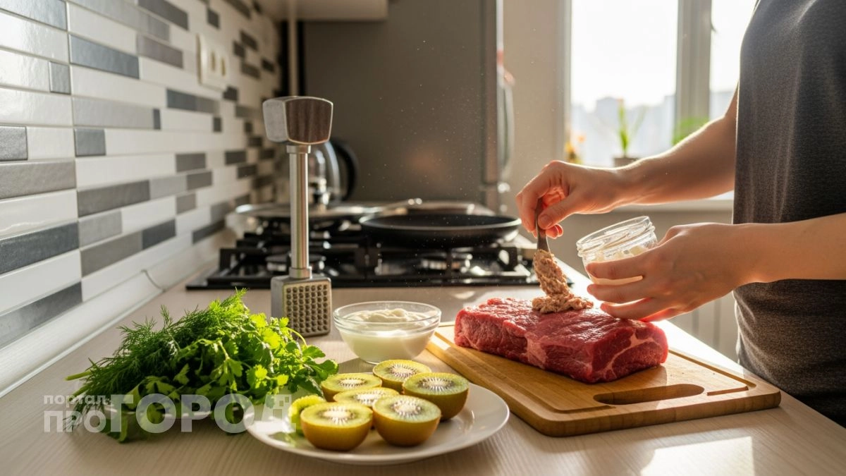 Добавляю две ложки в маринад для самого жесткого мяса: после этого оно становится нежнее дорогой вырезки