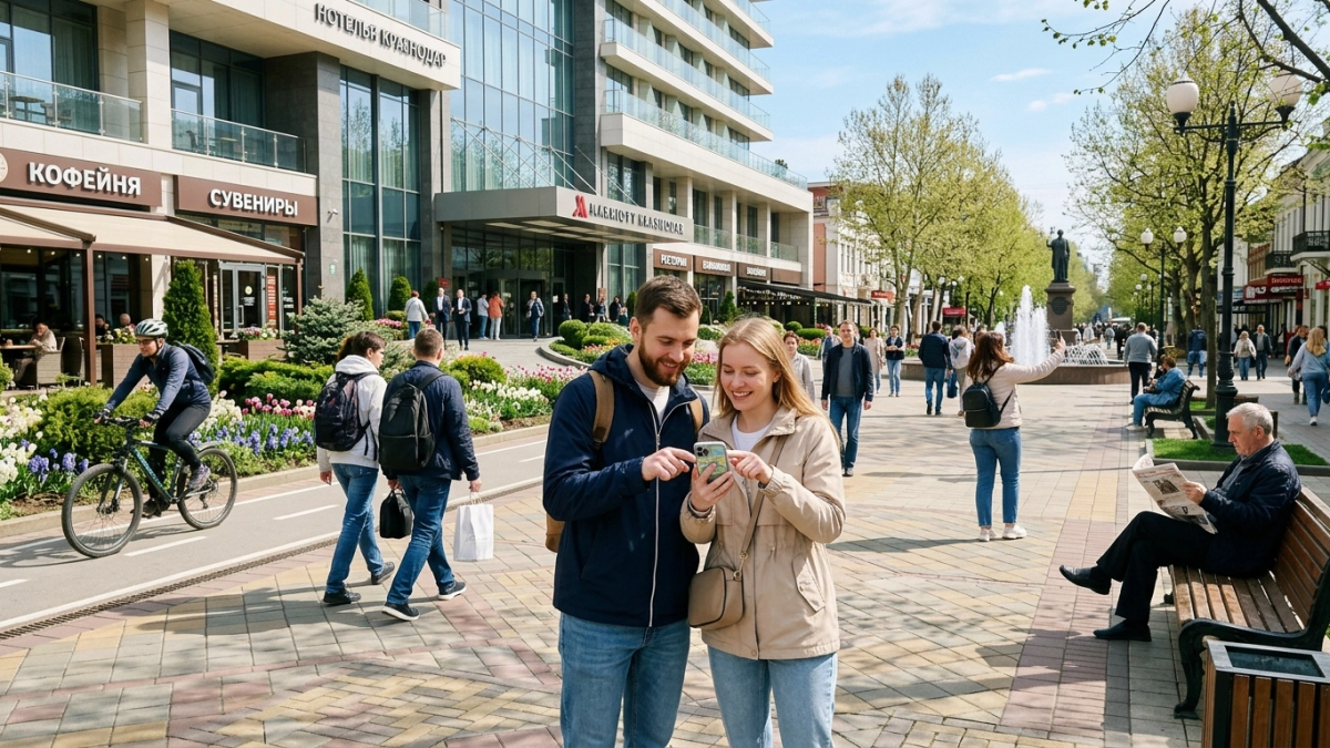 Краснодарский край вышел на второе место по турпоездкам, уступив только Москве
