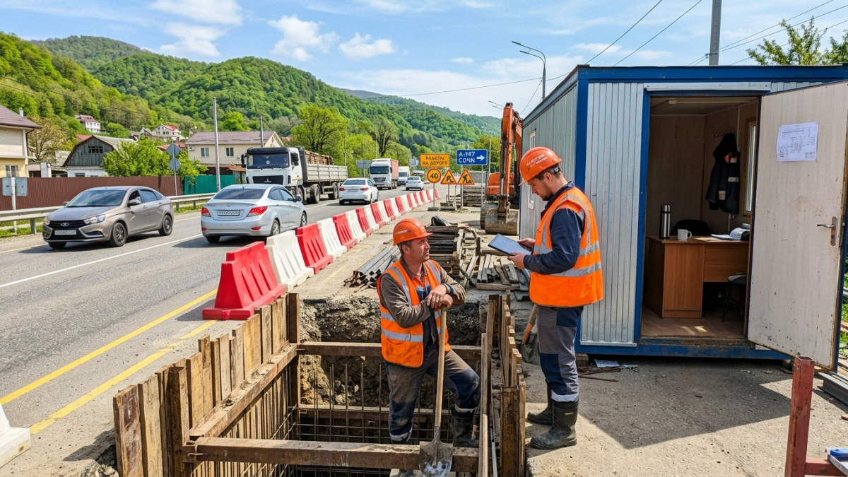 Под трассой Джубга–Сочи появится 65-метровый тоннель вместо «зебры»