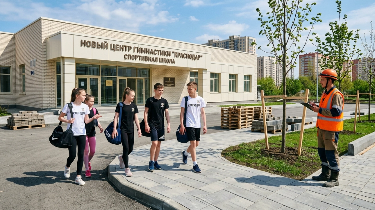 Центры гимнастики появятся во всех 44 муниципалитетах Краснодарского края