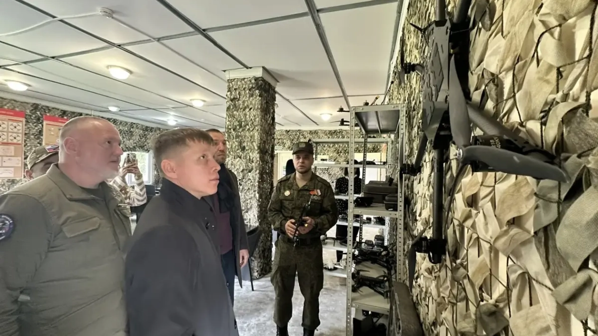 Депутат Пирог и Герой России посетили центр подготовки операторов дронов на Кубани