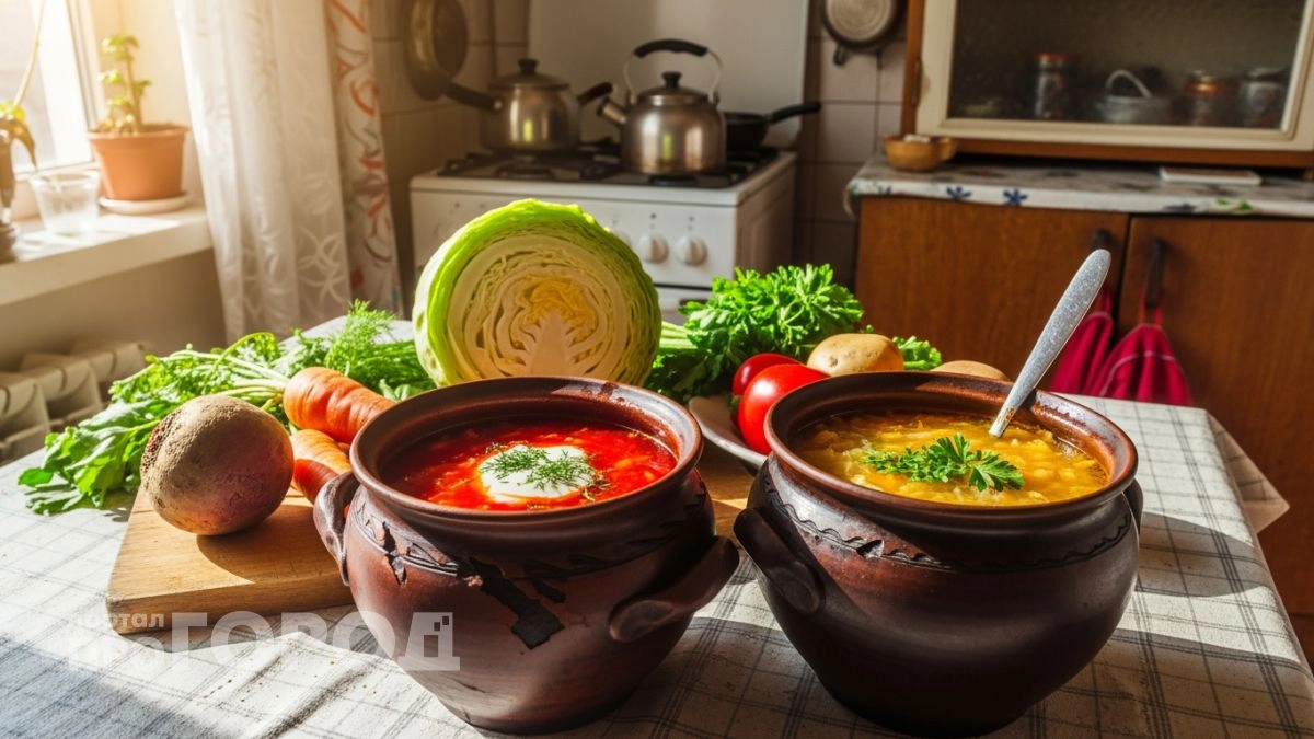 Ваш борщ станет ярко-рубиновым без химии: добавьте этот ингредиент из книги 1952 года для идеального вкуса