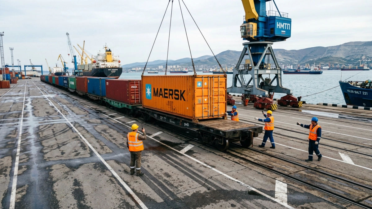 Fesco запустила интермодальный маршрут Анкара — Новороссийск через порт Гебзе