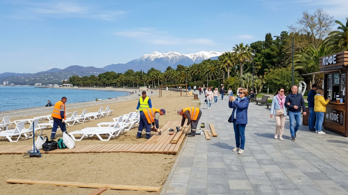 Краснодарский край принял более 2 млн туристов и готовится к майскому наплыву