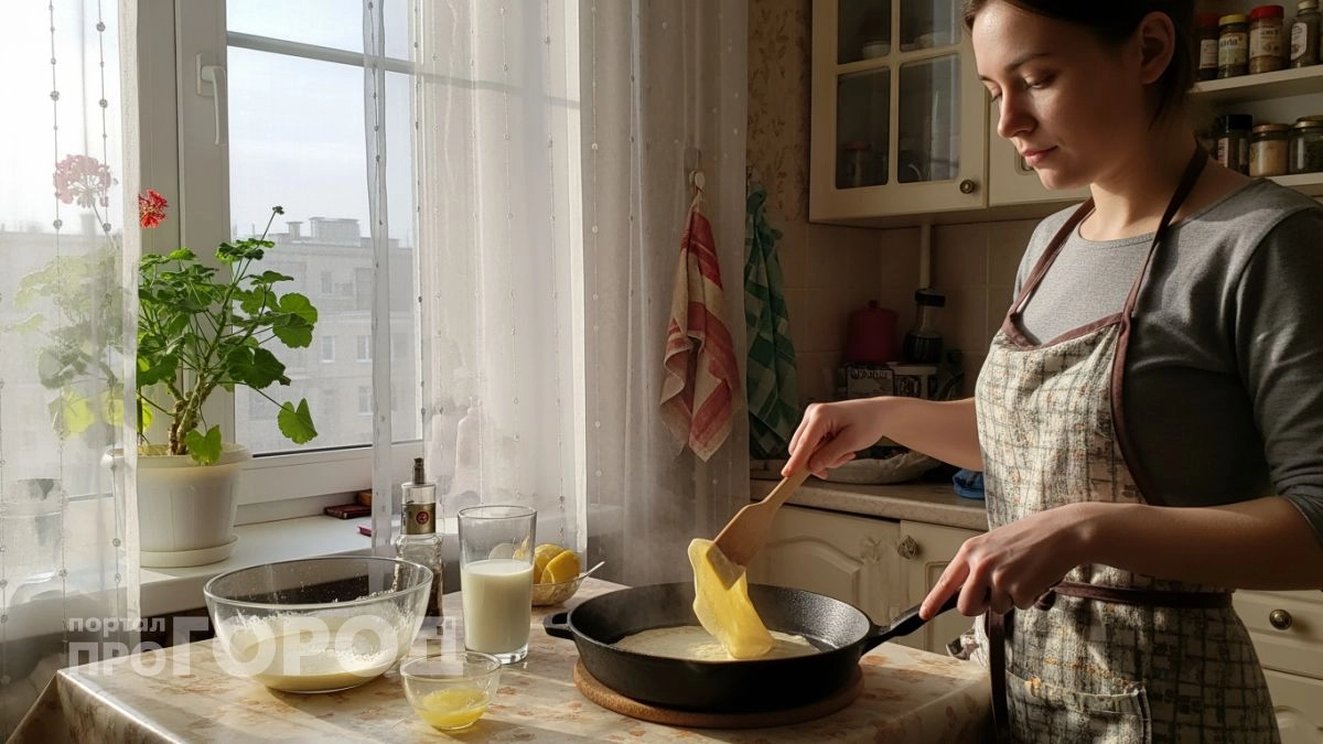 Добавьте всего один компонент в тесто: мои блины перестали рваться и стали тонкими как кружевное полотно