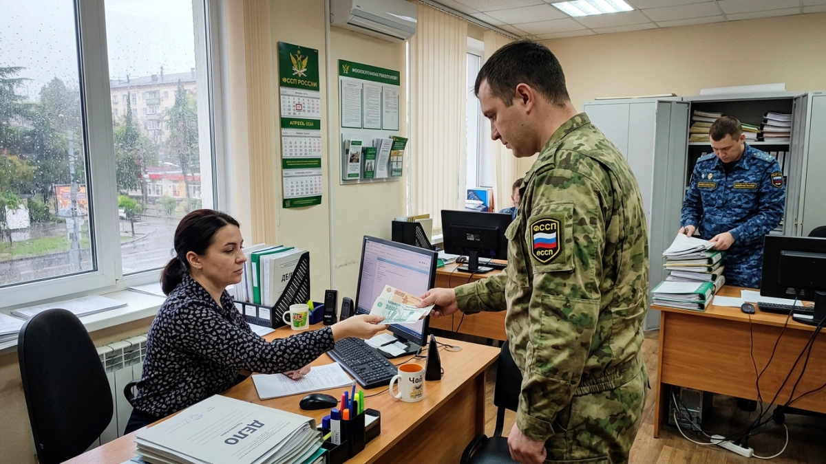 Прокуратура Сочи вернула участнику СВО 50 тысяч рублей, незаконно списанных приставами