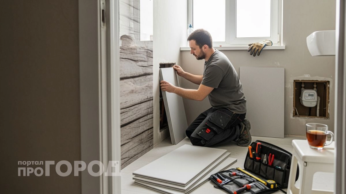 Отказываюсь от гипсокартонных коробов: показываю немецкий метод скрытого монтажа труб с доступом к узлам