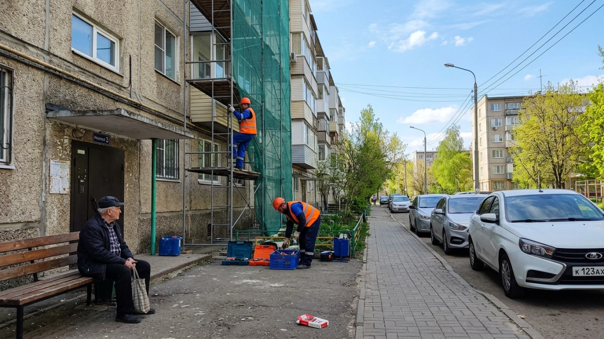 В Краснодарском крае капремонт идёт с опережением: уже 128 домов готовы